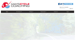 Desktop Screenshot of camscyclecoaching.com
