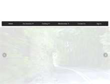 Tablet Screenshot of camscyclecoaching.com